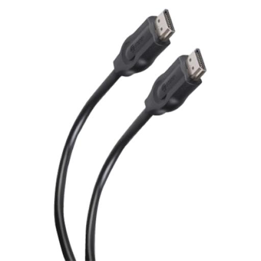 [STEREN_206-843] Steren Cable HDMI Steren Conectores Niquelados Alta Velocidad 90cm Color Negro