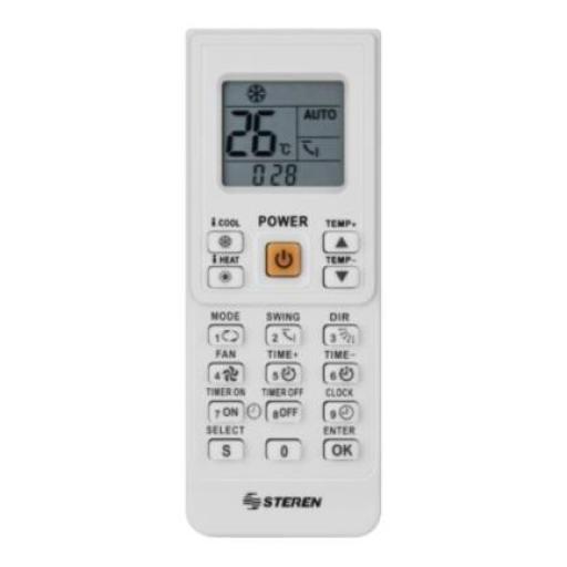 [STEREN_RM-505] Steren Control Remoto Steren Universal para Aire Acondicionado Color Blanco