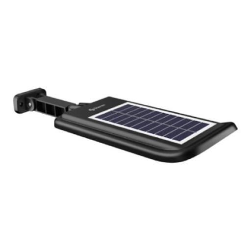 [STEREN_LAM-081] Steren Lámpara LED Steren Sensor de Movimiento Panel Solar Batería Recargable Color Negro