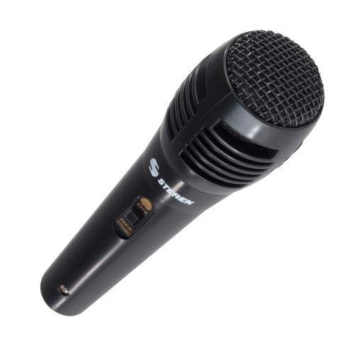 [STEREN_MIC-110] Steren Micrófono Steren Amateur Unidireccional Color Negro