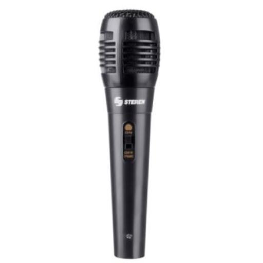 [STEREN_MIC-110] Steren Micrófono Steren Amateur Unidireccional Color Negro