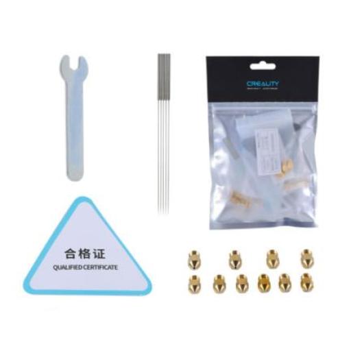 [CREALITY_4007010038] CREALITY Kit Creality Boquillas y Limpiadores de Boquillas Ender-3/Ender-5/CR-10/Ender-6/CR-6