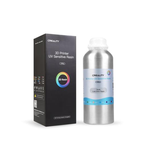 [CREALITY_3302030002] CREALITY Resina Creality LCD Rígida Bajo Olor 0.5kg Color Transparente