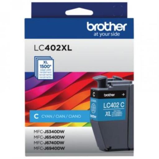 [BROTHER_LC402XLC] Cartucho de Tinta BROTHER CIAN LC402XLC