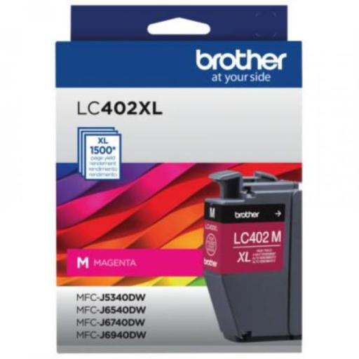 [BROTHER_LC402XLM] Cartucho BROTHER MAGENTA LC402XLM