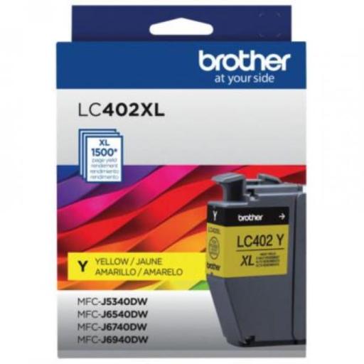 [BROTHER_LC402XLY] Cartucho BROTHER AMARILLO LC402XLY
