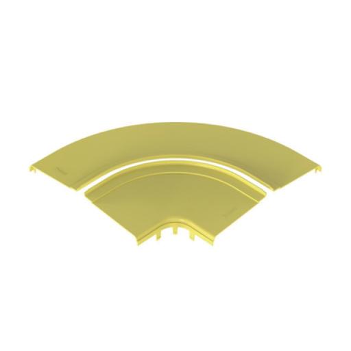 [PANDUIT_FRRASC12LYL] Panduit Tapa Opcional para Ángulo Recto de 90º Horizontal FRRA12X4LYL, Color Amarillo