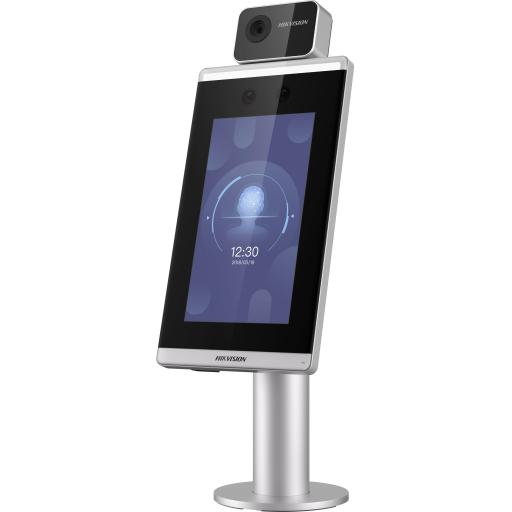 [HIKVISIONDIGITALTECHNOLOGY_DS-K5671-3XF/ZU] Hikvision Digital Technology Biométrico para Acceso con Reconocimiento Facial ULTRA RÁPIDO / Cámara Dual 2mp /  Incluye montaje para Torniquete / Termografia Industrial