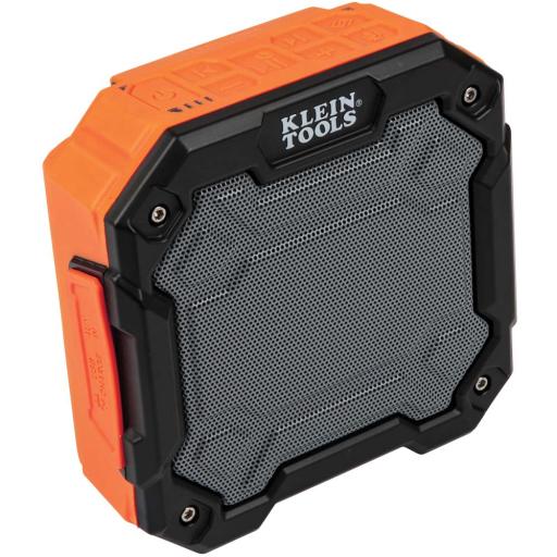 [KLEINTOOLS_AEPJS3] Klein Tools Bocina Portátil BLUETOOTH® con Imán y Gancho para Colgarse. Permite Altavoz Manos Libres con Micrófono Incorporado.