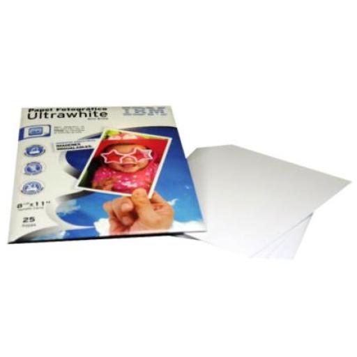 [PCM_17R7945] PCM Papel Fotográfico PCM IBM UltraWhite Carta 8.5x11" C/25