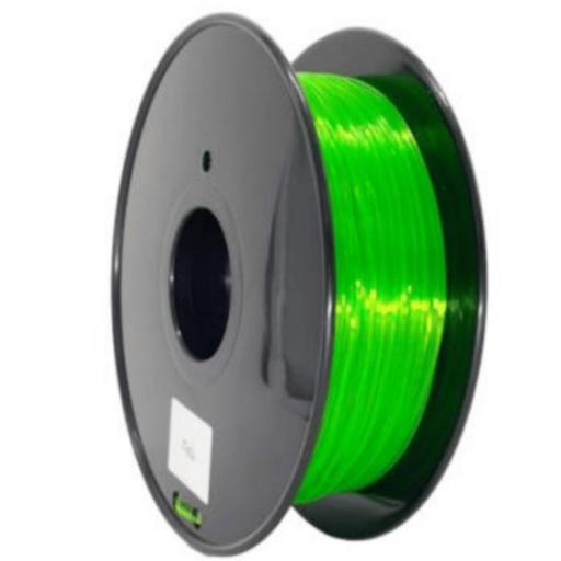 [ONSUN_ON-TPU20055TG] ONSUN Filamento Onsun 3D Flexible 1.75mm 1kg/Rollo Color Verde Transparente