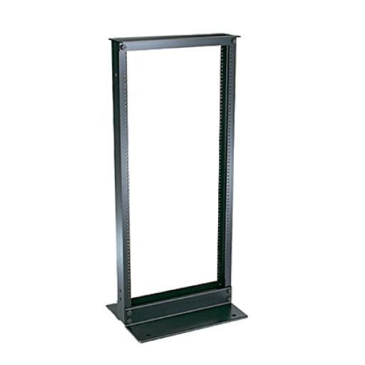 [PANDUIT_R2P48] Panduit Rack de Dos Postes Estándar de 19 in, Rieles Numerados y Roscados #12-24, Fabricado en Aluminio, 24 Unidades de Rack, Color Negro