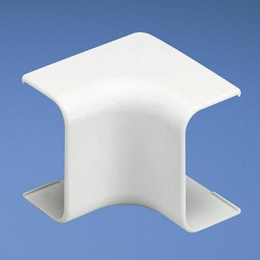 [PANDUIT_ICF5IW-E] Panduit Esquinero interior, para uso con canaleta LD5, material ABS, Color Blanco Mate