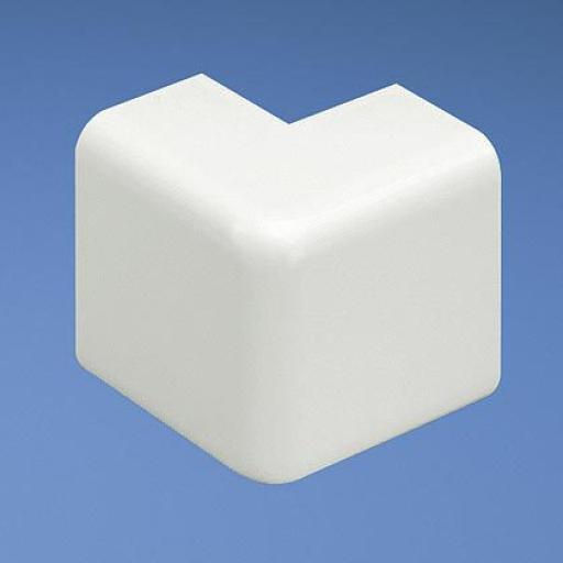 [PANDUIT_OCF5IW-E] Panduit Esquinero exterior, para uso con canaleta LD5, material ABS, Color Blanco Mate