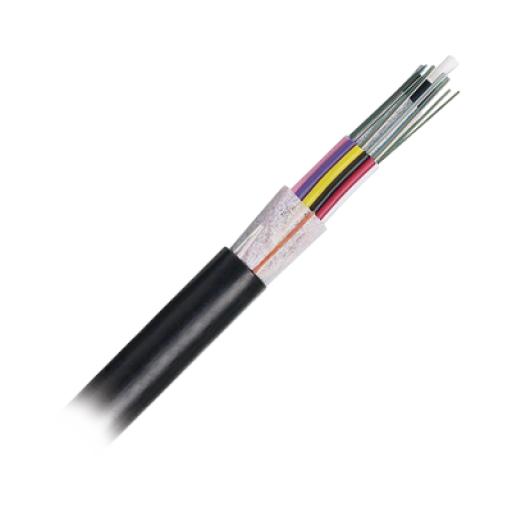 [PANDUIT_FOTNZ06] Panduit Cable de Fibra Óptica 6 hilos, OSP (Planta Externa), No Armada (Dieléctrica), MDPE (Polietileno de Media densidad), Multimodo OM4 50/125 Optimizada, Precio Por Metro