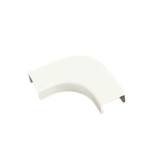 [PANDUIT_RAFC3IW-X] Panduit Curva de radio controlado, para uso con canaleta LD3, material ABS, Color Blanco Mate