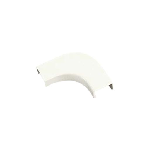 [PANDUIT_RAFC3IW-X] Panduit Curva de radio controlado, para uso con canaleta LD3, material ABS, Color Blanco Mate