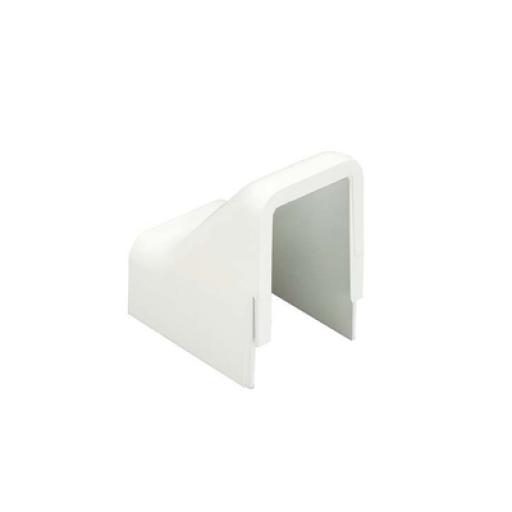 [PANDUIT_DCF10WH-X] Panduit Conexión para techo falso/entrada, para uso con canaleta LD10, material ABS, Color Blanco