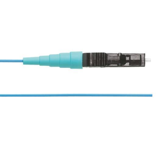 [PANDUIT_FZ1BN1NNNSNM001] Panduit Pigtail de Fibra Óptica LC Simplex, Multimodo OM4 50/125, 900um, Color Aqua, 1 Metro