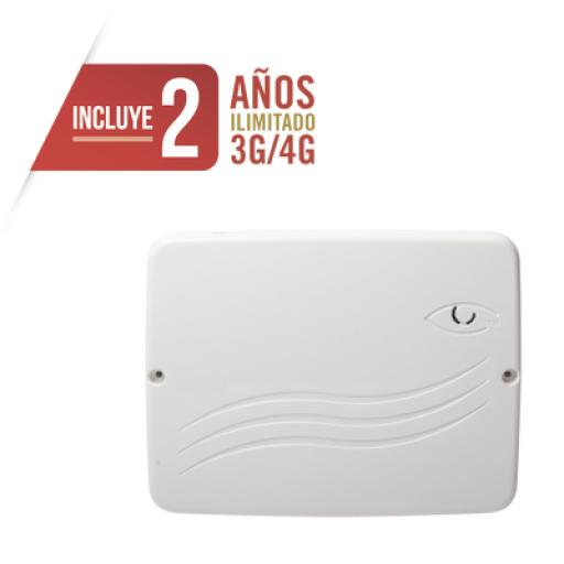 [M2MSERVICES_PRO4GEN2] M2M SERVICES Panel de Alarma Cloud Híbrido 4G LTE / 8 Zonas Cableadas, 32 Inalámbricas / INCLUYE 2 AÑOS 3G/4GLTE ILIMITADOS / Programación 100% vía WEB / ALTA SEGURIDAD  