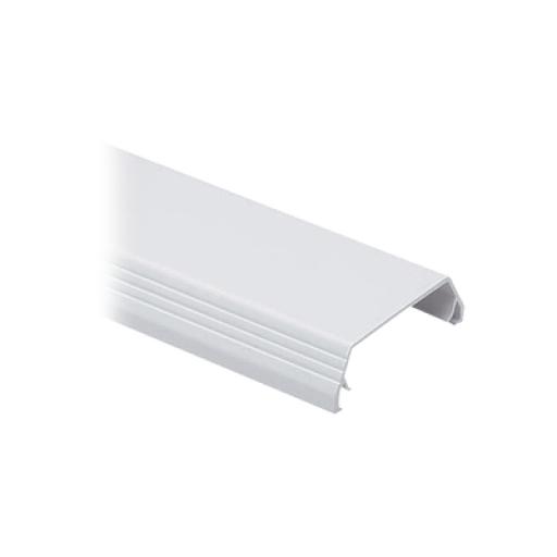 [PANDUIT_T45CIW8] Panduit Cubierta (Tapa) tipo bisagra para canaleta T-45, de PVC rígido, 60.3 x 19.1 x 2438.4 mm, Color Blanco Mate