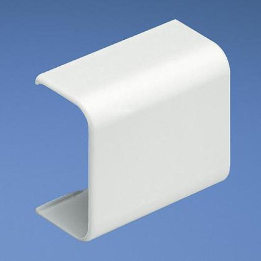 [PANDUIT_CF5IW-E] Panduit Unión recta, para uso con canaleta LD5, material ABS, Color Blanco Mate
