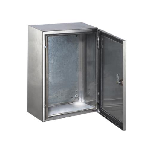 [PRECISION_PST-203015-INOX-B] Precision Gabinete de Acero Inoxidable IP66 Uso en Intemperie (200 x 300 x 150 mm) con Placa Interna Galvanizada.