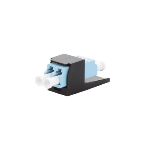 [PANDUIT_CMDSAQLCZBL] Panduit Módulo Acoplador LC Duplex, para Fibra Óptica Multimodo OM3/OM4, Tipo Mini-Com, Color Aqua
