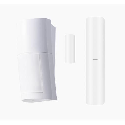 [OPTEX_QXI-R-W-HKV] Optex Detector de Movimiento Pasivo con transmisor DS-PDMC-EG2-WB(B)/ Inalambrico / Altura de montaje 0.8m a 2.7 m  ajustable  / 100% Exterior / Compatible con AXPRO