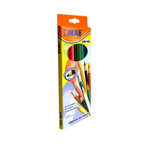 [MAE_CM-12L] MAE COLORES MAE LARGOS MINA 4MM C/12