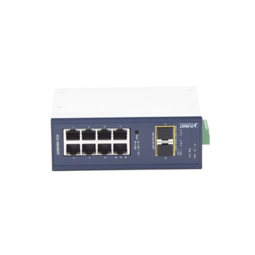 [PLANET_IGS-10020MT] Planet Switch Industrial Administrable Capa 2, 8 Puertos 10/100/1000T, 2 Puertos SFP 1G / 2.5 G BASE X