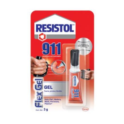 [RESISTOL_1522038] RESISTOL  Pegamento Resistol 911 Super Gel 3 gr
