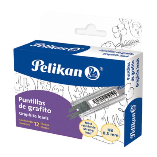 [PELIKAN_3032000] Pelikan PUNTILLAS PELIKAN 0.5MM PQTE C/12 TUBOS