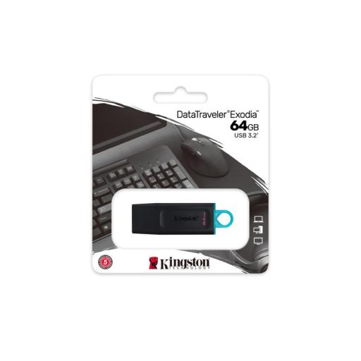 [KINGSTONTECHNOLOGY_DTX/64GB] Kingston technology Memoria USB