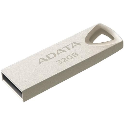 [ADATA_AUV210-32G-RGD] Memoria USB Adata UV210, 32GB, USB 2.0 Plata
