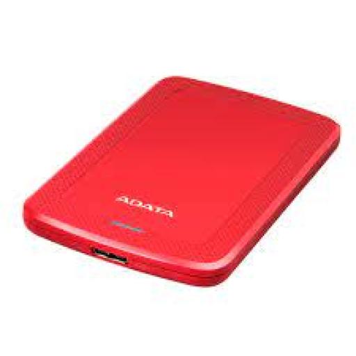 [ADATA_AHV300-2TU31-CRD] Disco Duro Externo Adata HV300 2.5 2TB USB 3.1 Rojo