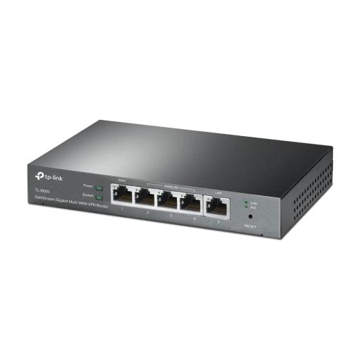 [TPLINK_ER605] TPLINK Router Omada VPN / SDN Multi-WAN Gigabit / 1 Puerto WAN Gigabit / 2 Puertos LAN Gigabit / 2 Puertos configurables LAN/WAN / 25,000 Sesiones Concurrentes / Administración Centralizada OMADA o Stand-Alone / 1 Puerto USB 2.0