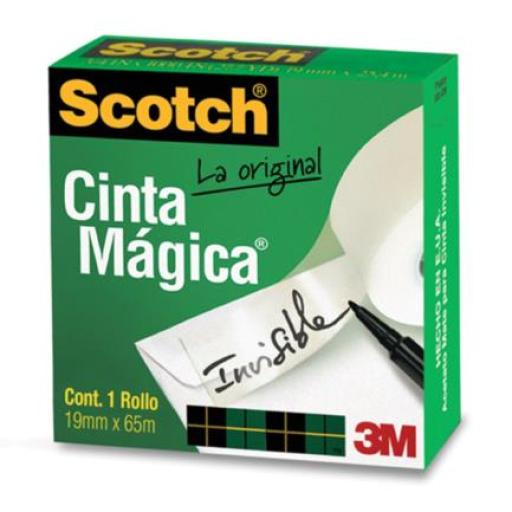[3M_8101865] 3M Cinta 3M Magica Adhesiva 810 18X65 Pza