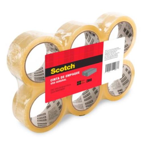 [3M_MC500000914] 3M Cinta 3M Empaque Transparente 360 48X100 C/6