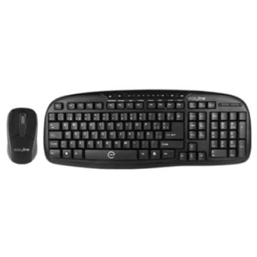 [PERFECTCHOICE_EL-993391] Perfect Choice Teclado y Mouse Easy Line Alámbrico Balance USB Color Negro
