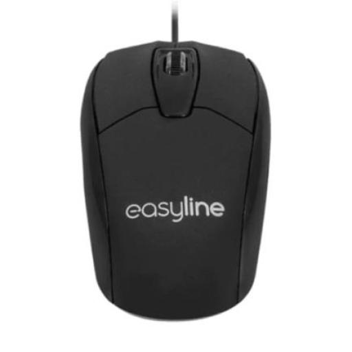[PERFECTCHOICE_EL-993377] Perfect Choice Mouse Easy Line Óptico Alámbrico USB 1000dpi Color Negro