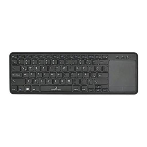 [PERFECTCHOICE_PC-201021] Perfect Choice Teclado Inalámbrico Perfect Choice Touch Pad Compatible con PC/Smart TV Color Negro