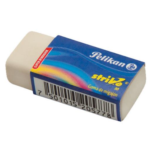 [PELIKAN_6030800] Pelikan GOMA PELIKAN DE MIGAJON STRIKE CAJA C/20 PIEZAS