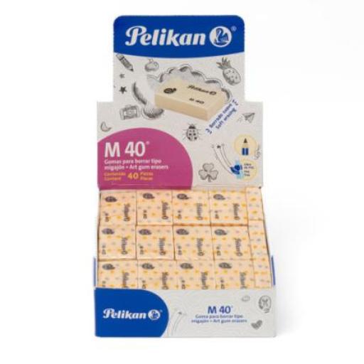 [PELIKAN_6150401] Pelikan GOMA PELIKAN DE MIGAJON M40 CAJA C/40 PIEZAS