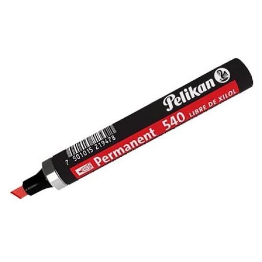 [PELIKAN_30260003] Pelikan Marcador Pelikan Permanente 540 Color Rojo C/10 Pzas