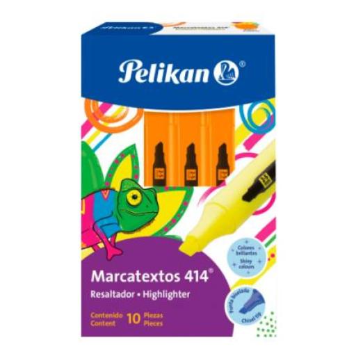 [PELIKAN_30160004] Pelikan MARCATEXTOS PELIKAN 414 NARANJA C/10