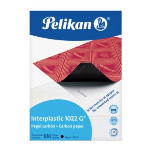 [PELIKAN_10220217] Pelikan Papel Carbon Pelikan 1022 Negro C/100 Hojas