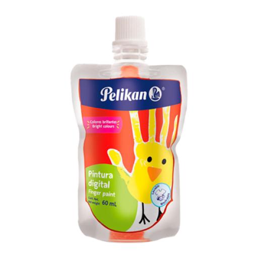 [PELIKAN_52140016] Pelikan PINTURA DIGITAL FLEXIBLE PELIKAN NARANJA 60ML