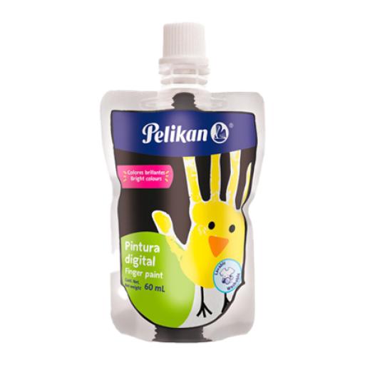 [PELIKAN_52140019] Pelikan PINTURA DIGITAL FLEXIBLE PELIKAN NEGRA 60ML