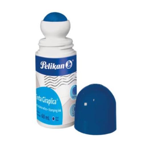 [PELIKAN_14420009] Pelikan Tinta Para Sellos Pelikan Gira Aplica 60ml Color Azul